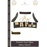#Okeytakımı El İşçiliği Masif Ahşap Lüks Tasarım Kaliteli Şık Ağaç Oymalı Oval Ağaç Okey Takımı