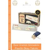 #Okeytakımı Kir Tutmayan Çizilmeye Dayanıklı Silinebilir Leke Tutmaz Kahveci Kafe Okey Takımı