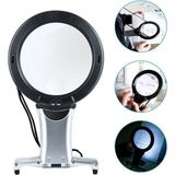 Okgoods Eller Serbest LED Büyüteç Işıklı Okuma Büyüteç Tablosu Yaşlılar Içın Asılı Büyüteç Dikiş Çapraz Dikiş Nakış Onarım