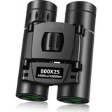 Okgoods Güçlü Dürbün 800X25 Uzun Menzilli Teleskop Hd Zoom Taşınabilir Katlanır Düşük Işık Gece Görüş Monoküler 4K Açık Hava Turizmi Kamp Içın (Yurt Dışından) - 20*10*6