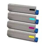 Oki C612 46507520 4 Renk Takım Muadil Toner