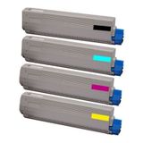 Oki C822 Kırmızı Muadil Toner