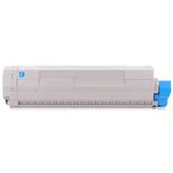 Okı C824, C834dn, C844dn (47095707) İle Uyumlu Mavi Muadili Toner