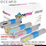 Oki Mc362dn Muadil Toner Set
