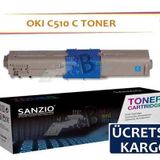 Oki OK-C310C C310 C330 C331 C510 C511 C530 C531 MC351 MC352 MC362 MC361 MC561 MC562 Mavi Muadil Toner