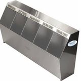 Okinox 910226T5 5 Gözlü 304 Paslanmaz Önlük Bone Maske Dolabı