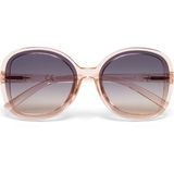 Okkia Anna Butterfly Unisex Güneş Gözlüğü Brown/pink - Pembe