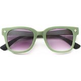 Okkia Giovanni Siyah Lens Unisex Güneş Gözlüğü Yeşil & Siyah - Siyah - Yeşil