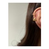 Okko Store Cerrahi Çelik Kalp Üç Boyutlu Halka Tragus Piercing