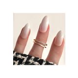 Okko Store Ince Taşlı Çift Sıra Yüzük