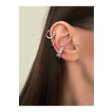 Okko Store Kalın Halka Kıkırdak Küpe Earcuff