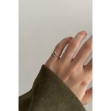 Okko Store Mini Taşlar Yılan Serçe Parmak Yüzük