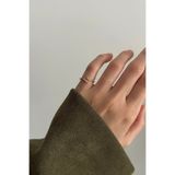 Okko Store Mini Taşlar Yılan Serçe Parmak Yüzük