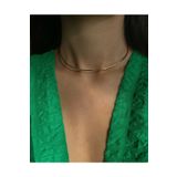 Okkostore Kadın Ring Tasma Kolye