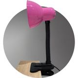 Okmino Kıskaçlı Masa Lambası - Pembe