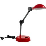 Okmino LED Akrobat Masa Lambası Kırmızı Plastik Malzeme ile Çocuk Odası İçin Modern Tasarım