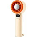 Okmore ZB171 Portatif Mini Vantilatör - Type-C 400 Mah Şarjlı Fan - Krem