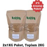 Okra Siyez Bulguru - Pilavlık Yerli - 2X1000GR - Kastamonu Ihsangazi Bölgesi Mahsulü. - 2 kg