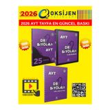 Oksijen 2026 Dr.Biyoloji Ayt Soru Bankası+Ayt Video Ders Kitabı+Ayt 25 Deneme 3Lü Set
