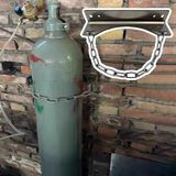 Oksijen Tankı Rafı,, Ağır Hizmet Oksijen Tankı Standı ve Gaz Silindir Tutucu Rafı - Yüksek Kapasiteli Oksijen Tankları için Taşınabilir Paslanmaz Çelik Depolama - Ev ve Tıbbi Kullanım için İdeal