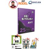 Oksijen Yayınları 2027 Model Dr Biyoloji AYT 50 Biyoloji Deneme Video Çözümlü 3 Hediyeli Set