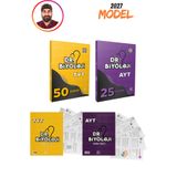 Oksijen Yayınları 2027 Model Dr Biyoloji TYT AYT Biyoloji Deneme ve TYT AYT Biyoloji Yaprak Test Seti 4lü TYT AYT Biyoloji Set