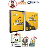 Oksijen Yayınları 2027 Model Dr Biyoloji TYT Soru Bankası ve TYT 50 Deneme 2li TYT Seti 3 Hediyeli