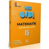 Oksijen Yayınları 6. Sınıf Matematik Meb Gibi 15'li Branş Denemeleri Konu Özetli Soru Bankası