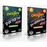 Oksijen Yayınları 8. Sınf LGS Paragraf Problemler - Oksijen Soru Bankası Seti 2 Kitap