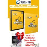 Oksijen Yayınları Dr.biyoloji Tyt Soru Bankası ve Video Ders Kitabı A Yayınları Tyt Fen Bilimleri Çıkmış Sorular Denemesi (Hediye)