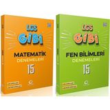 Oksijen Yayınları Oksijen 8. Sınıf Matematik + Fen Bilimleri Lgs Gibi Branş Denemeleri Seti 2 Kitap
