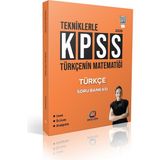 Oksijen Yayınları Tekniklerle Kpss Türkçenin Matematiği Türkçe Soru Bankası