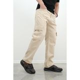 Oksit Cio 1250 Komando Baggy Fit Kot Kargo Pantolon - 29 - Bej