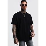Oksit Crash Erkek Oversize T-Shirt - M - Siyah