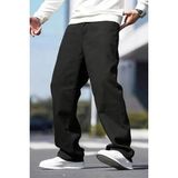 Oksit Reax Seul Erkek Baggy Bol Kesim Kot Pantolon - 30 - Siyah