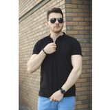 Oksit Roderick Hakim Yaka Petek Kumaş Yarım Fermuarlı Erkek T-shirt