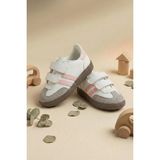 Oksit Smb Bantlı Cırtlı Unisex Retro Stil Çocuk Spor Ayakkabı Konforlu Adımlar Şık Tasarım - Pudra