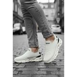 Oksit Wnd 4106 Slip On Nefes Alan Kalın Taban Erkek Sneaker - Bej