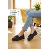 Oksit Wnt 107 Kadın Lazer Kesim 4 Noktalı Ortopedik Günlük Loafer Anne Ayakkabı