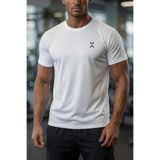 Oksit Xylons Mikro Polyester Nefes Alabilen Hafif Perform Antrenman Sporcu Erkek Tshirt
