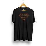 OkSitNet Superman Logo Line Art Baskılı Tişört