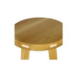 Oktay Ahşap Tabure 70 cm Naturel Renk