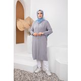 OKTAYUSTA COLLECTİON Kadın Tessettür Giyim Araboy Sade Aerobin Günlük Kap&Ferace