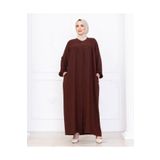 OKTAYUSTA COLLECTİON Robalı Mevlana Kesim Günlük Kahve Ferace