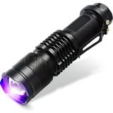 Okul Dünyası Uv LED Mor Işıklı El Feneri