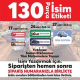 Okul Etiketi Kalem Defter Etiketi Cars Karakterleri Özel Isim Yazılabilen Etiket - 130 Adet - 1BW-Beyaz