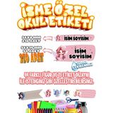 Okul Etiketi Kalem Defter Etiketi Özel Isim Yazılabilen Etiket Seti SET10