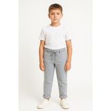 Okul Için Gri Jogger Pantolon - 15 Yaş