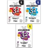 Okul Marketim 8. Sınıf Lgs Türkçe Matematik Fen Bilimleri Güçlendiren 32 Haftalık Deneme Seti