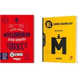 Okul Marketim 8.sınıf Türkçe Güçlendiren Soru Bankası + 8. Sınıf Hız Matematik Soru Bankası